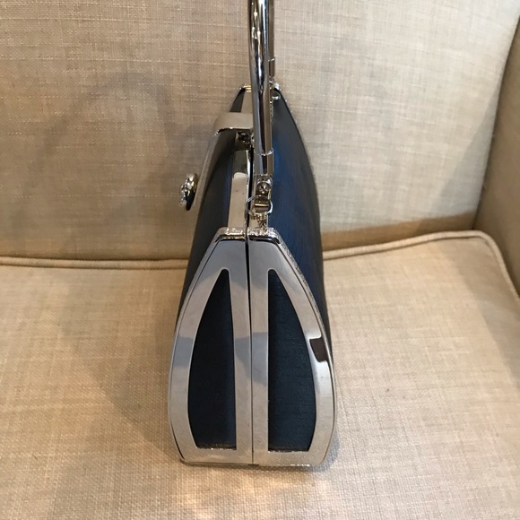 Silk and diamond accented bag - Picture 7 of 8